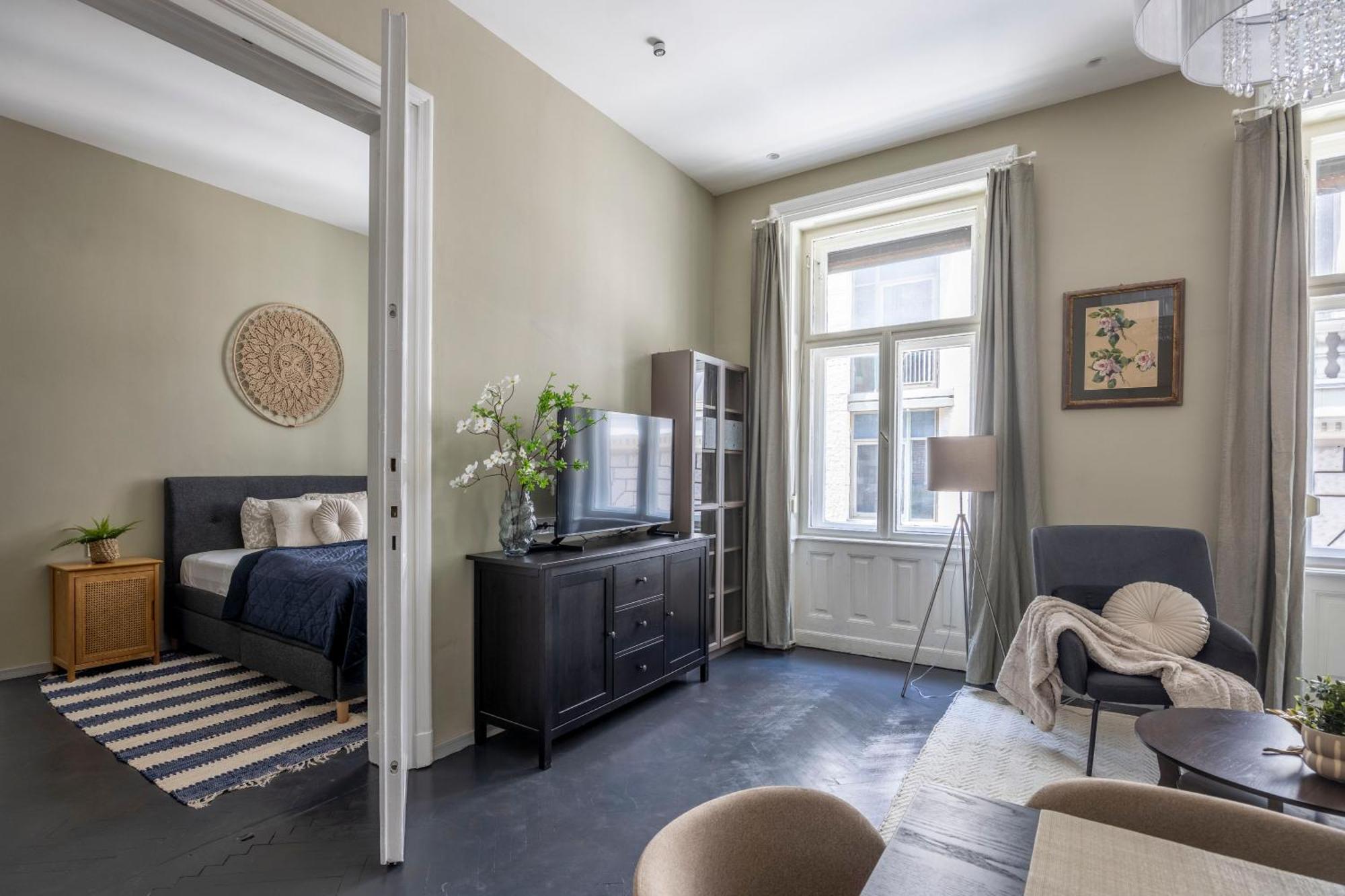 Charming Art Deco Style Apartment In The Heart Of Budapest Exterior foto